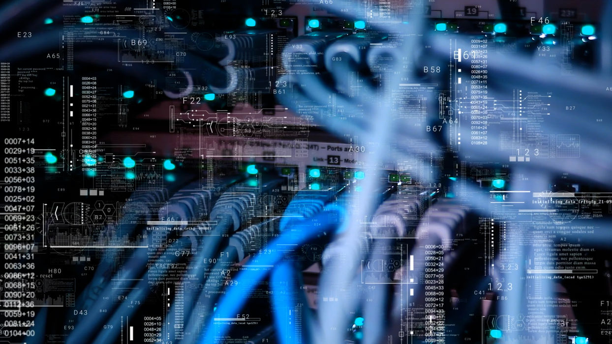 Voorbeeld van oude situatie: ingewikkelde koppelingen tussen losse systemen