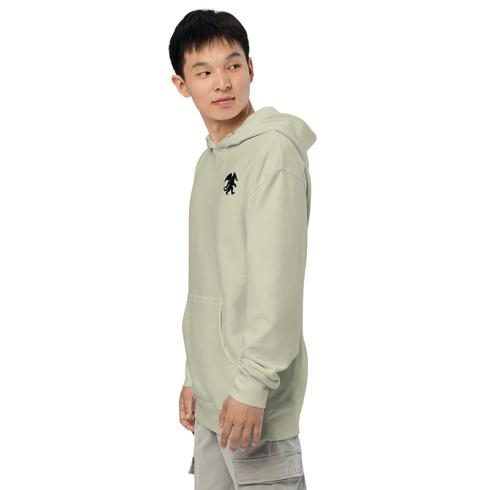 Thumbnail: Dragonsquatch™ Signature Logo Hoodie - Black Mark