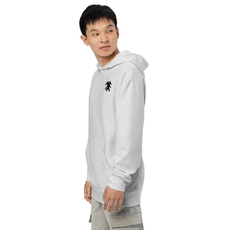 Thumbnail: Dragonsquatch™ Signature Logo Hoodie - Black Mark