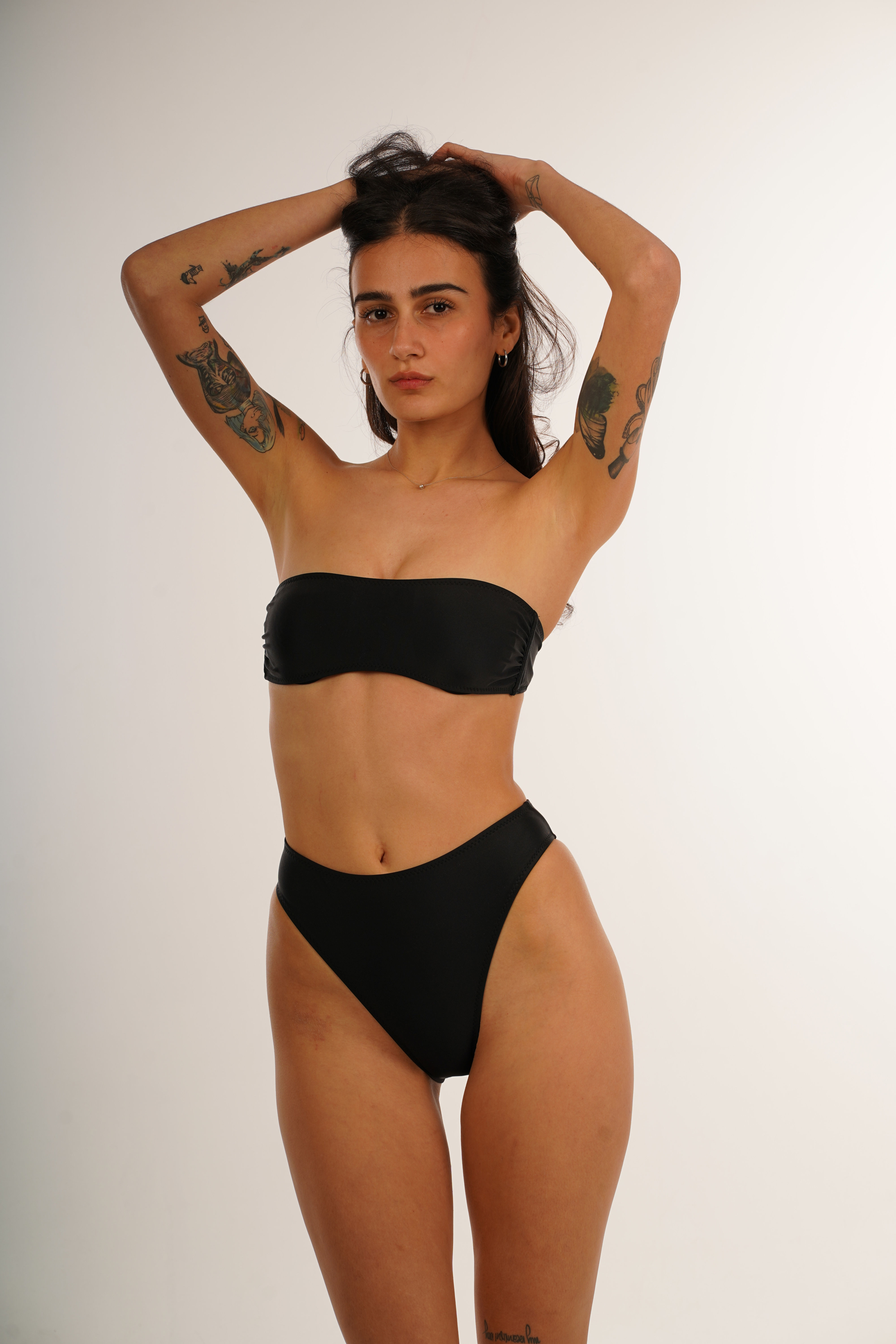 Strapless Top: Black