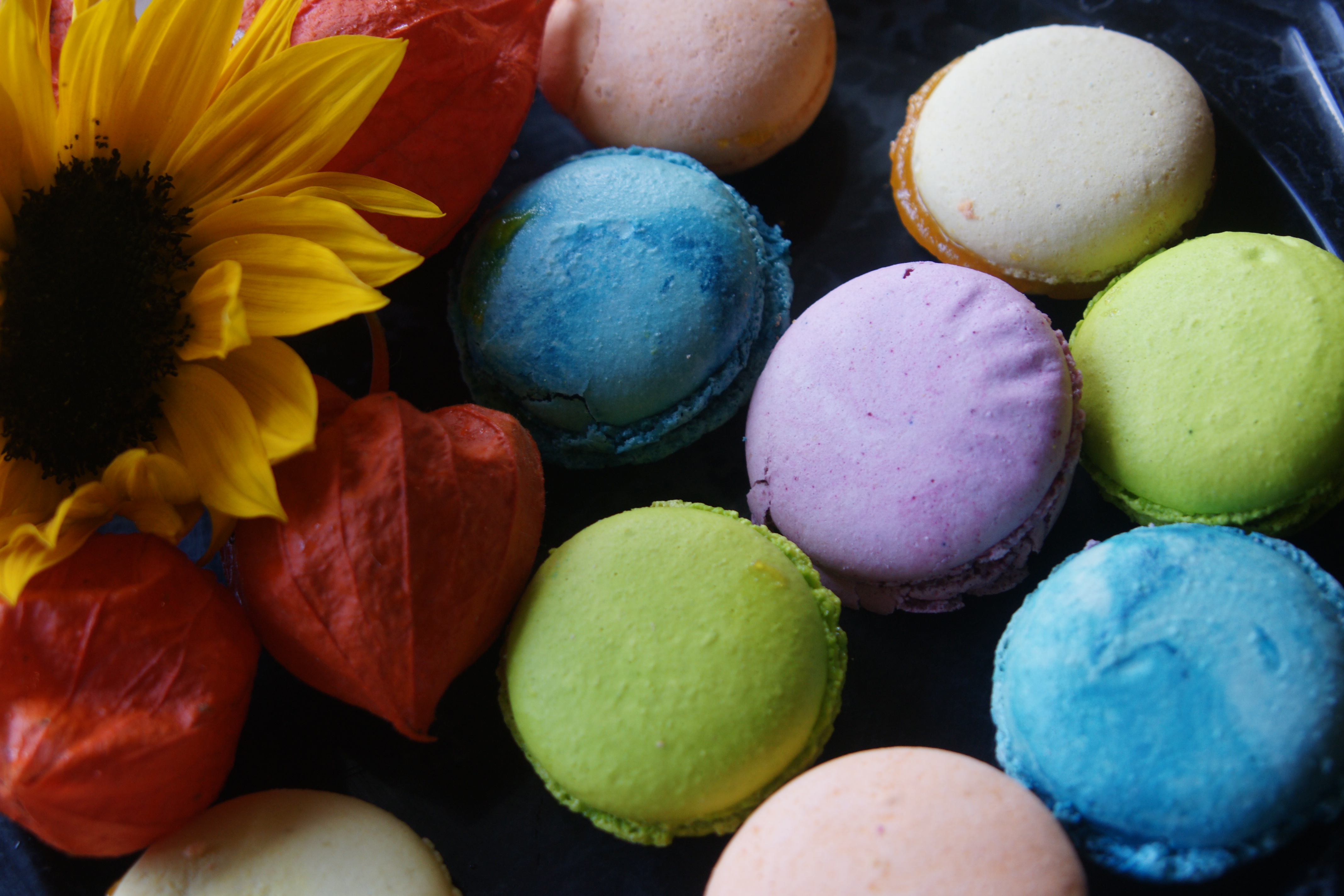 Couleurs et flaveurs des macaorns