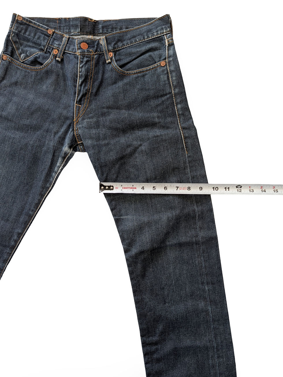 Thumbnail: Vintage Levi’s 505 Made in Japan MIJ Straight Leg Jeans Fits Modern Size 4