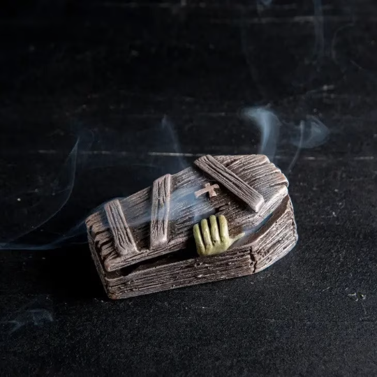Coffin Incense Burner