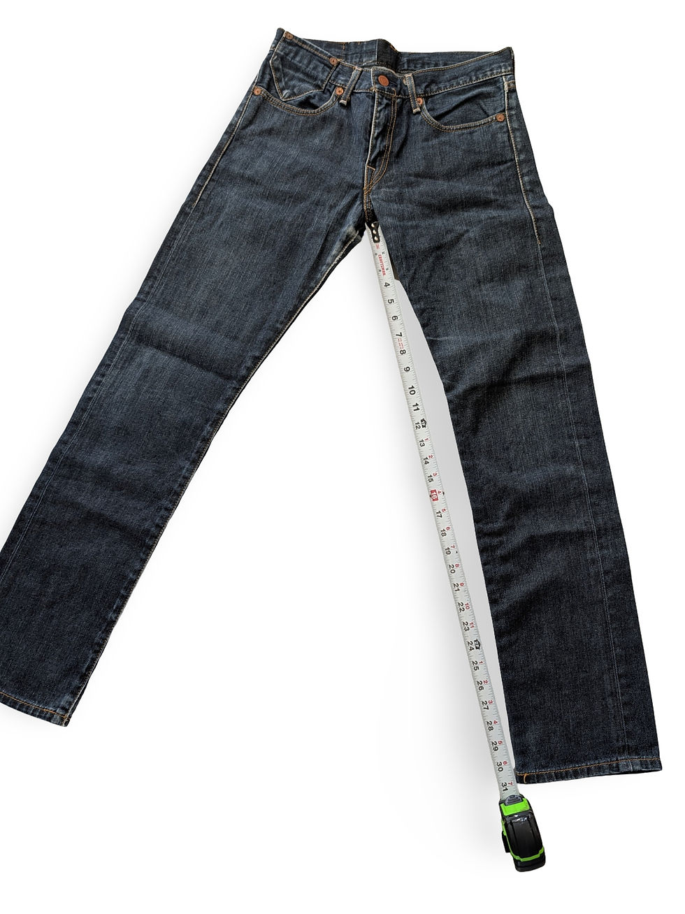 Thumbnail: Vintage Levi’s 505 Made in Japan MIJ Straight Leg Jeans Fits Modern Size 4