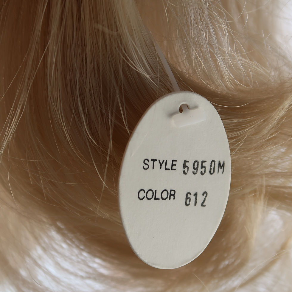 Thumbnail: Lob with heavy fringe and punched crown 5950M