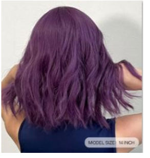 Thumbnail: Purple lob with fringe *
