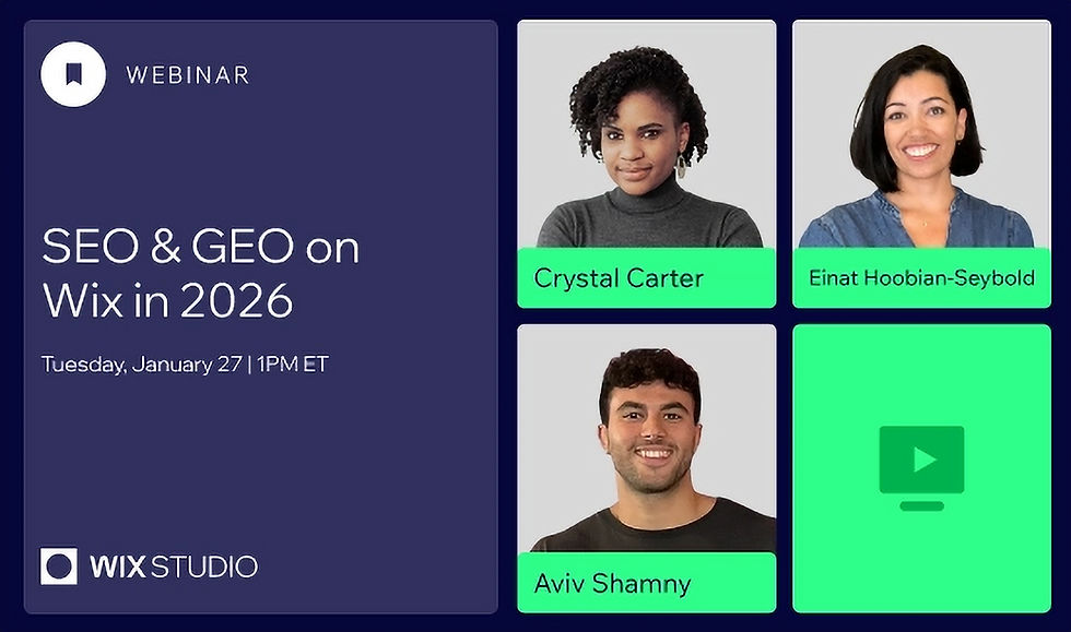 SEO & GEO on Wix in 2026