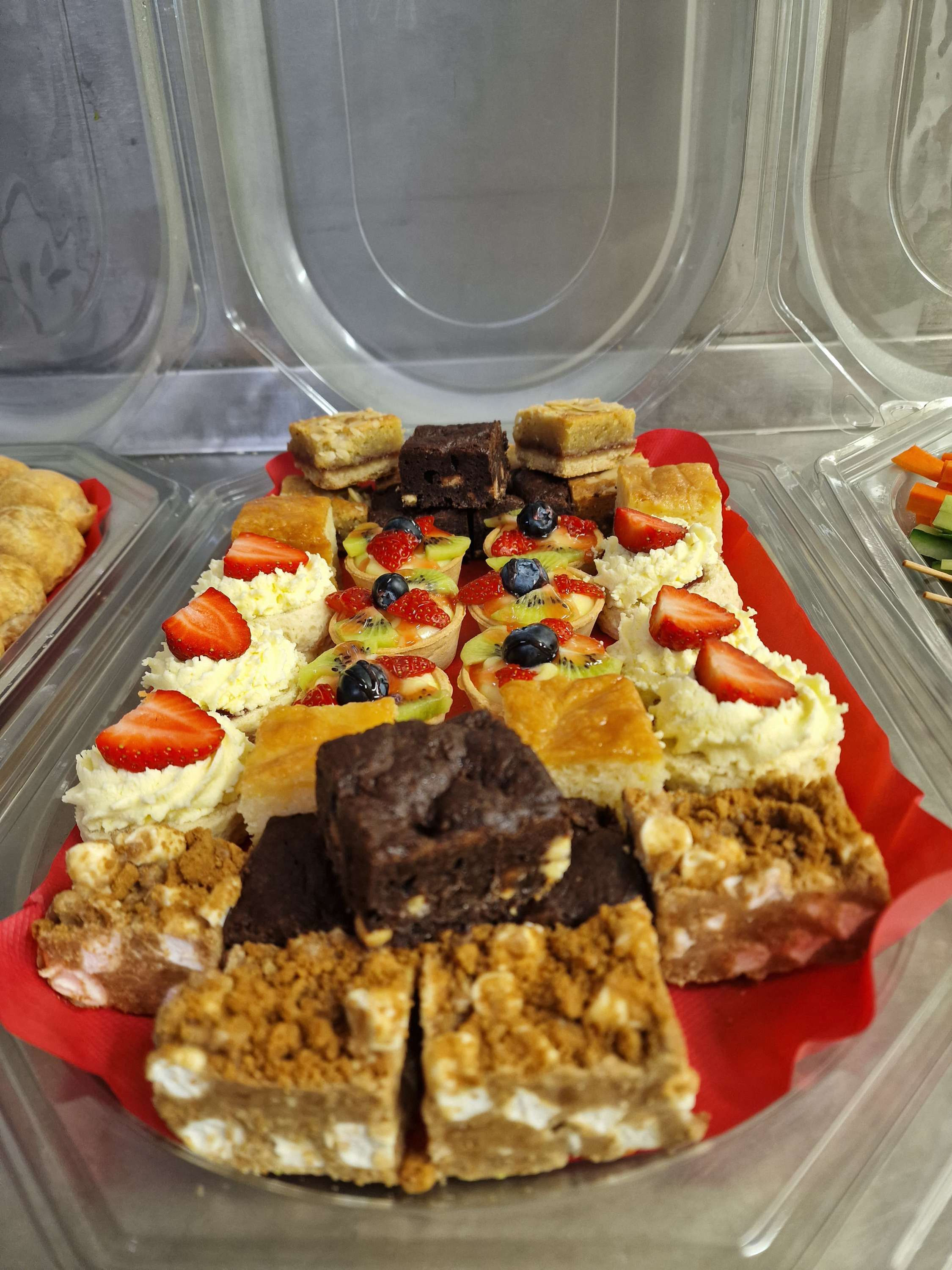 Platter of Small Cakes