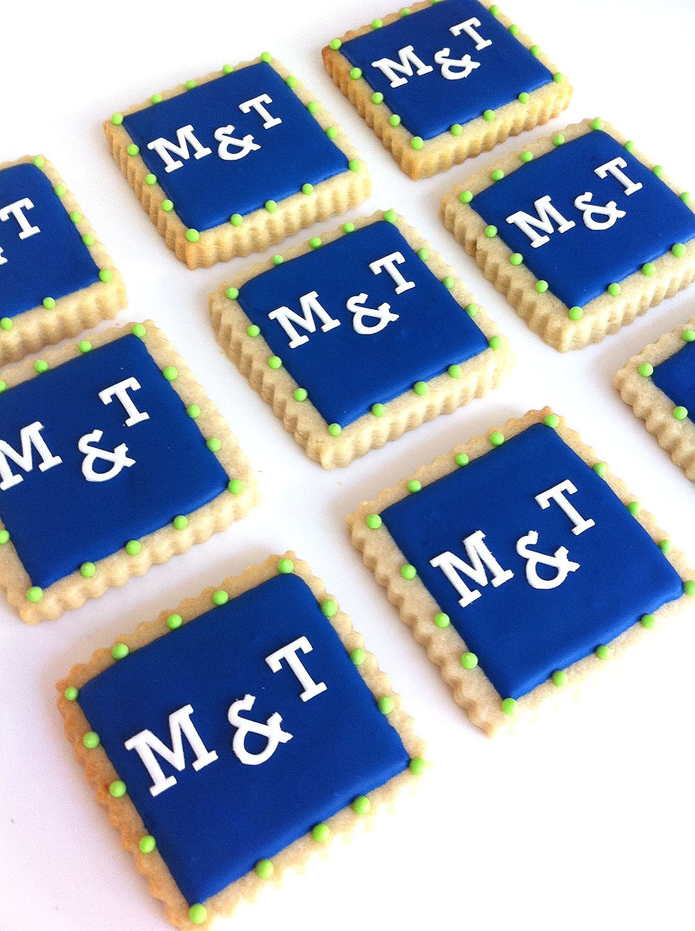 Monogram Cookies (square)