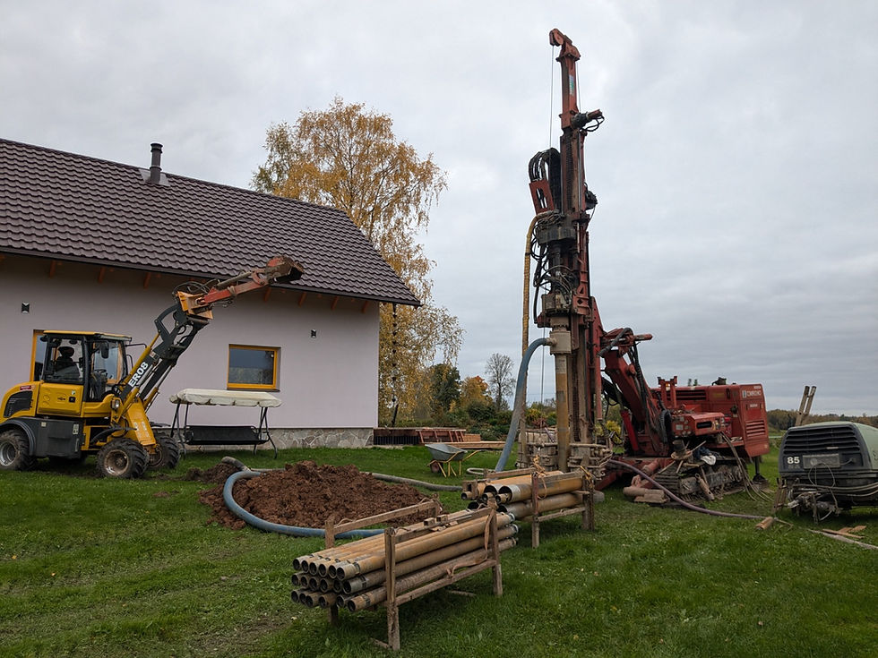 dziļurbums privātmājai