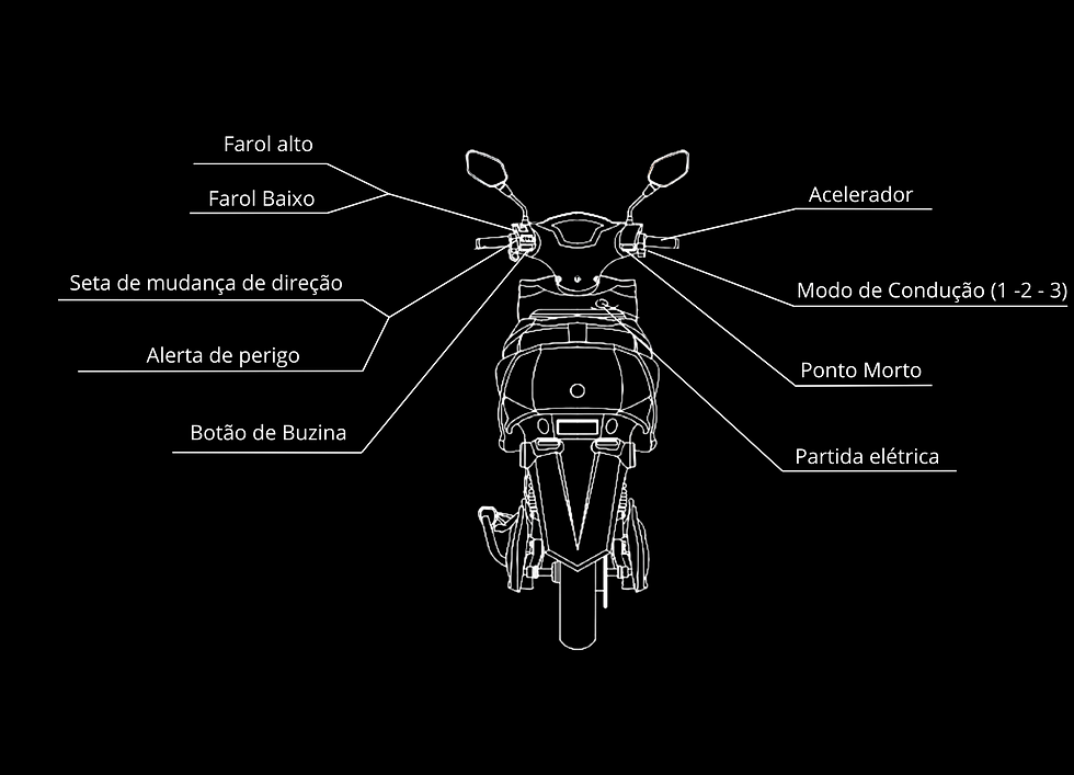 Sustentabilidade As motocicletas elétricas emitem zero poluentes, contribuindo para a redu