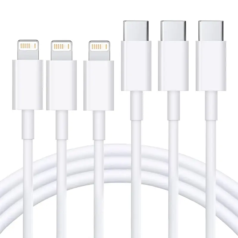 20W PD Lighting Cable Type C to Lighting Fast Charging Cord MFI Certified Wire