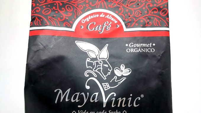 Café orgánico Maya Vinic 250 grs Tostado intenso
