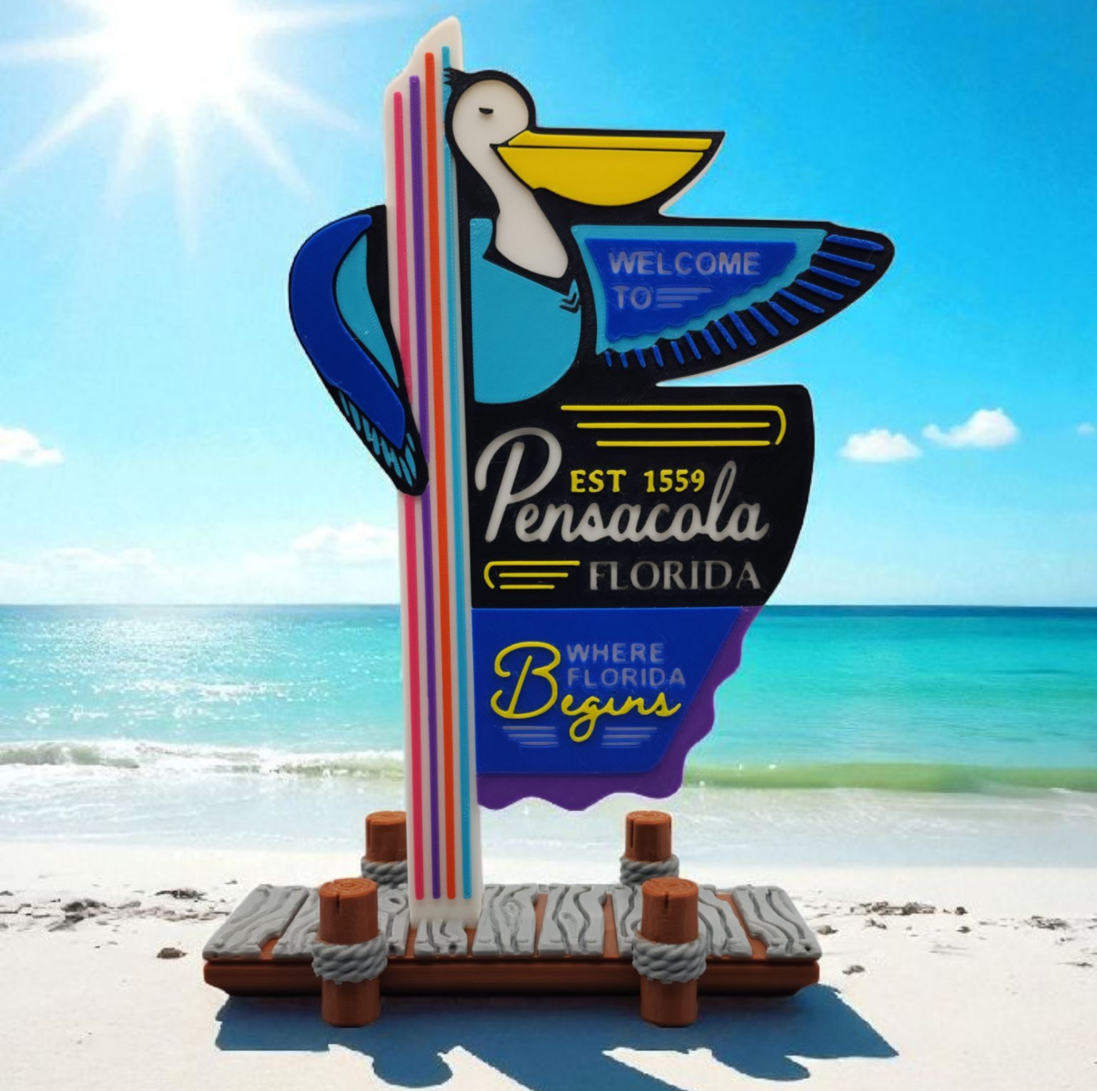 Pensacola Welcome Sign
