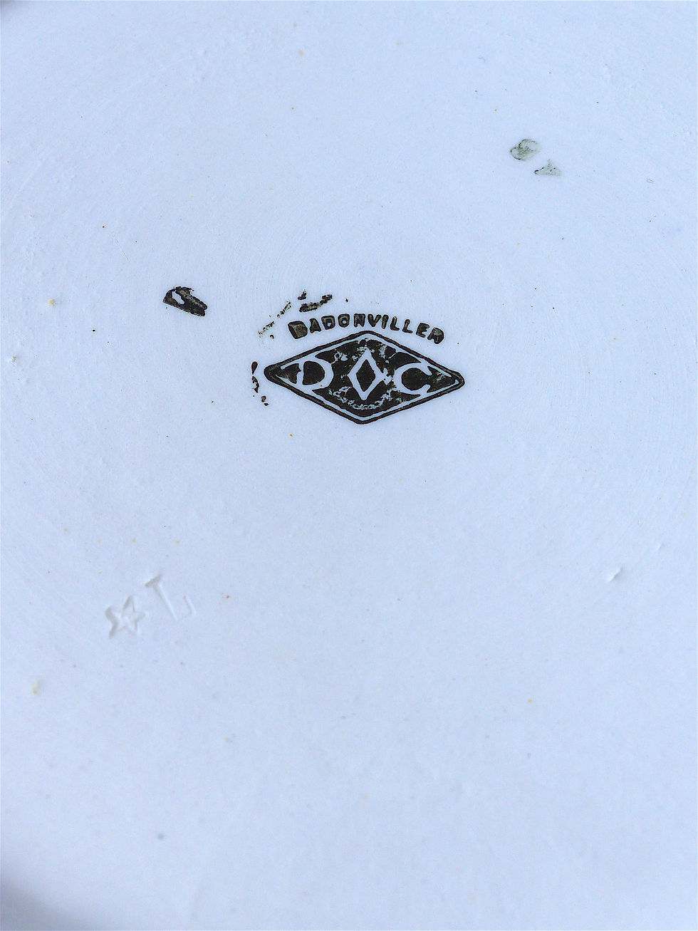 Miniature : Soupière & saladier anciens années 30 - Badonviller