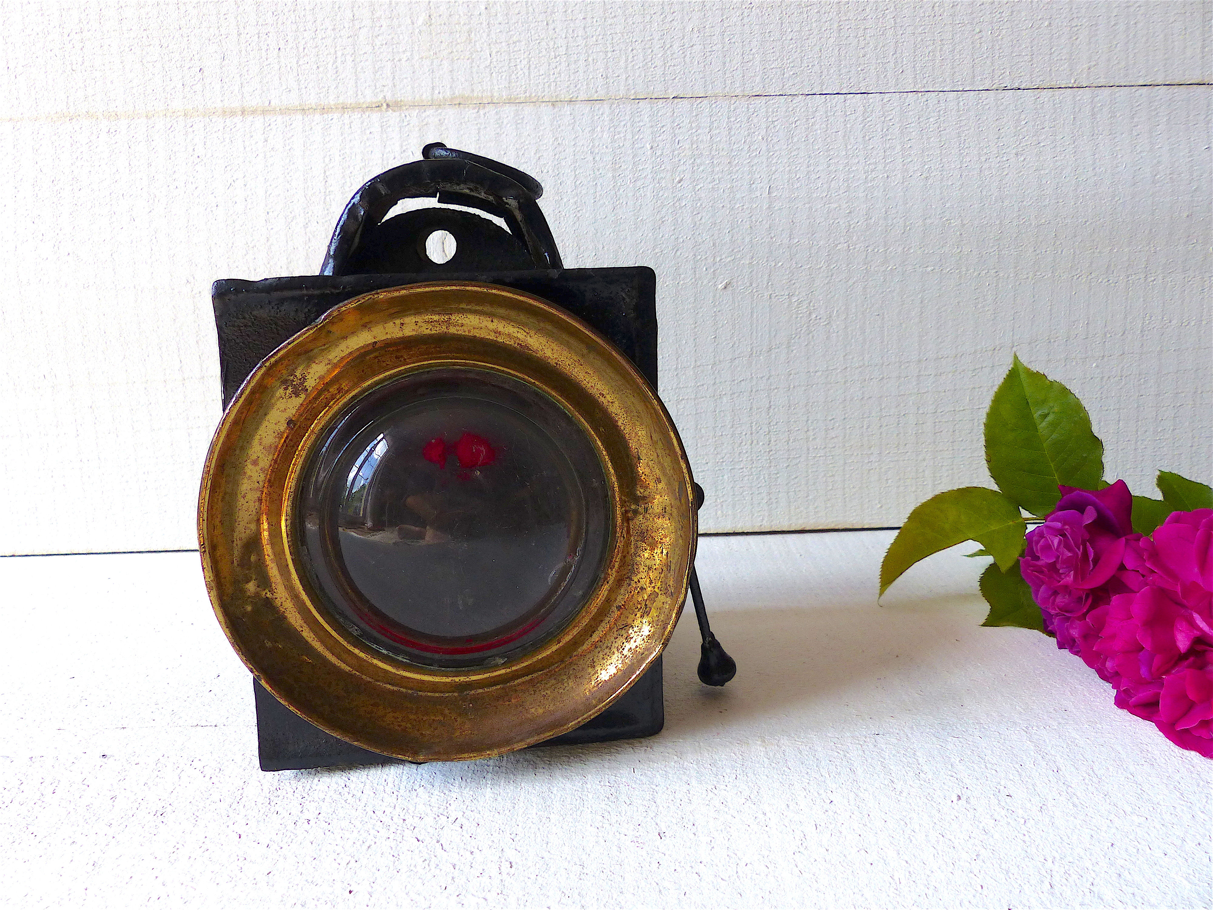 Lanterne de fiacre ancienne