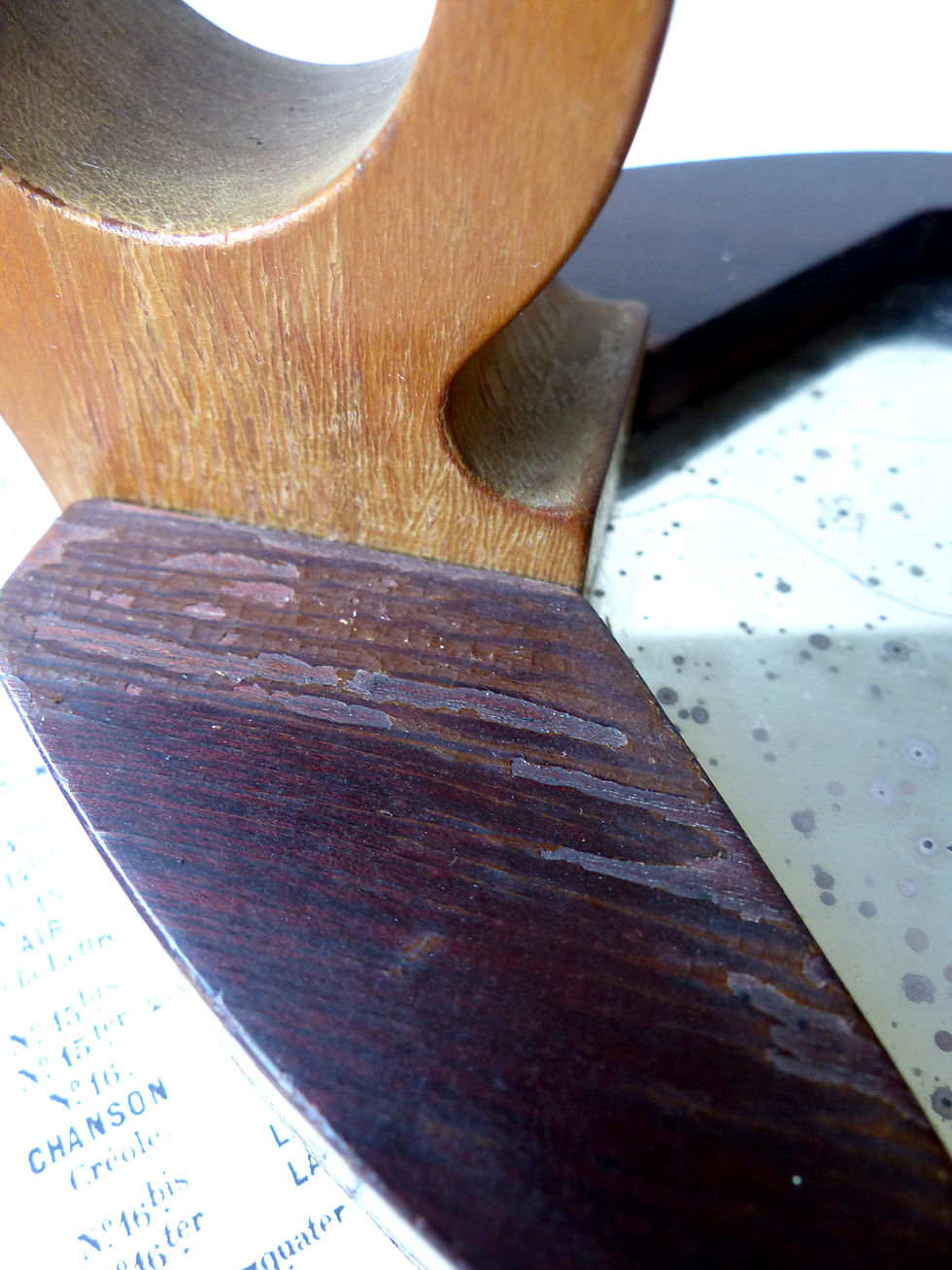 Miniature : Plateau miroir + boite en verre des années 50