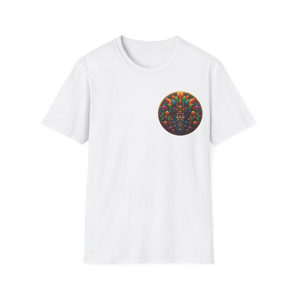Miniatura: Ayahuasca Shaman | Large Back Print