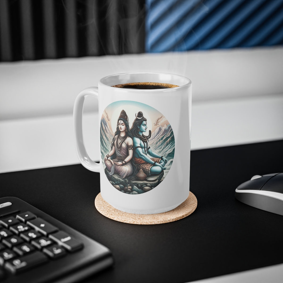 Shiva and Parvati Mug