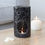 Thumbnail: Black Crackle Glass Pillar Oil Burner