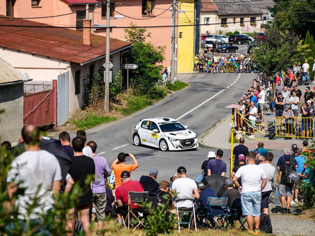 Raftery digs deep to secure a special category win at Barum Rally Zlin