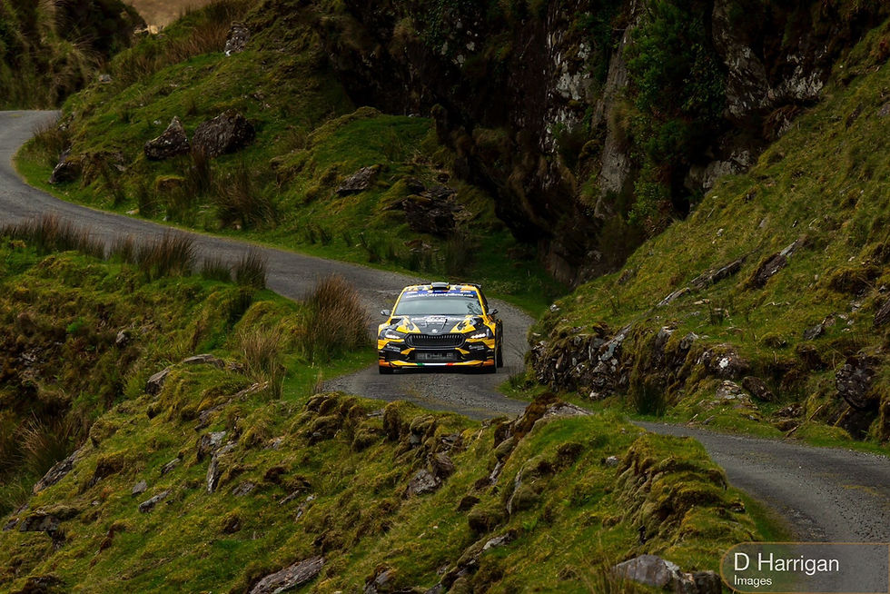Boyle and Harrington claim strong finishes on Rally of the Lakes
