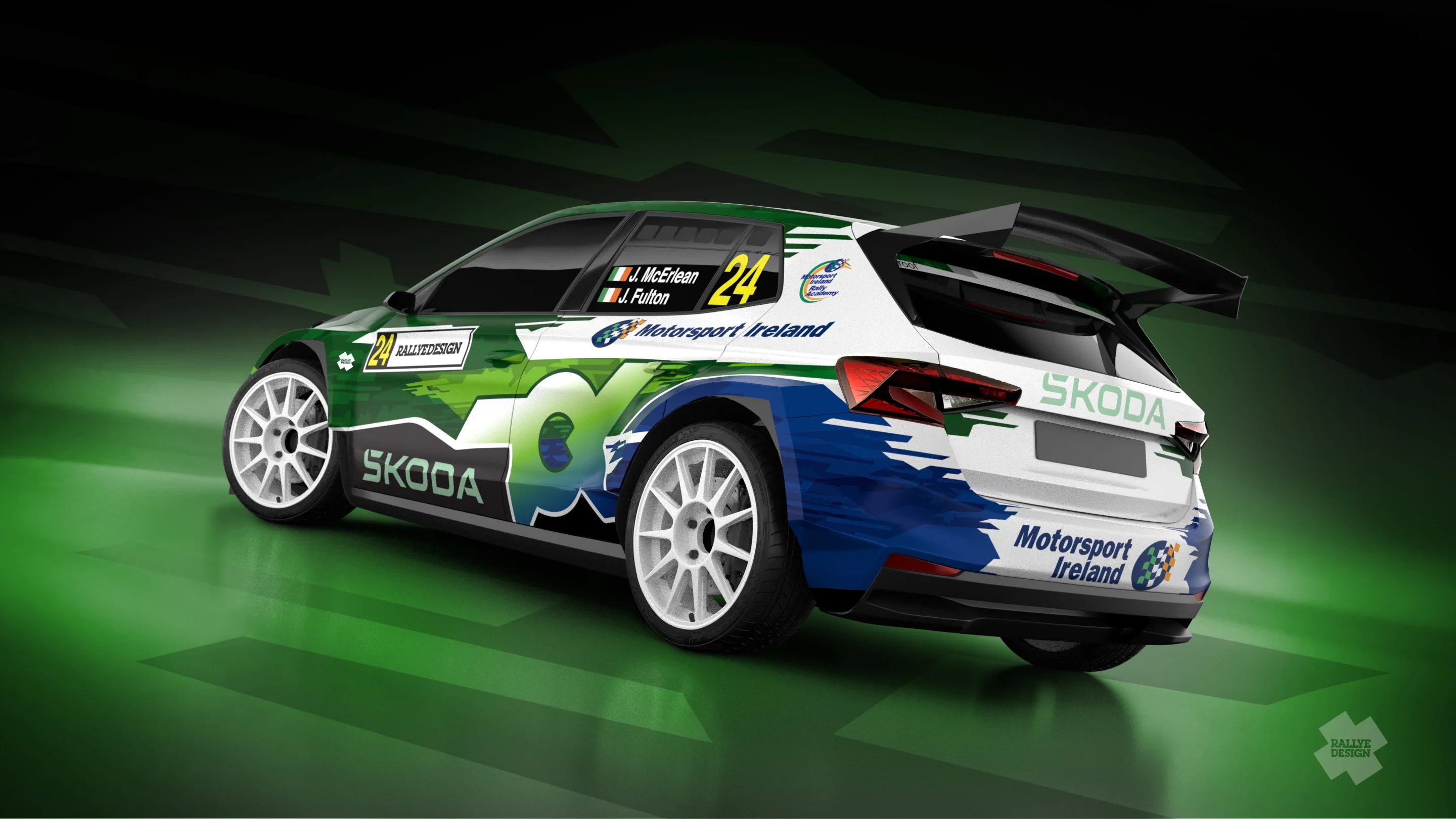 McErlean announces 2024 WRC2 programme with Toksport World Rally Team