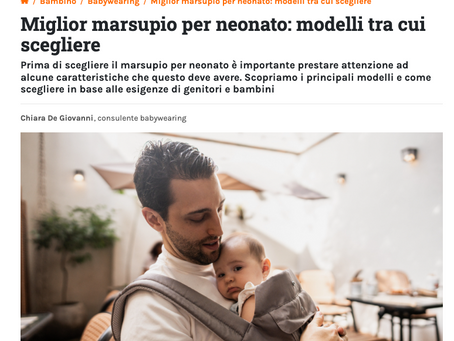 Come scegliere il marsupio