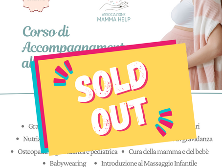 Corso Nascita  Posti ESAURITI!