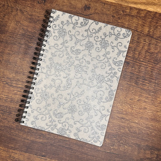 one wire bound notebook in A5