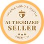 Valeria Momo & Mattia Authorized Seller Badge