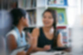 Classmates in the Library