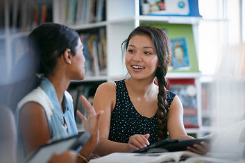 Classmates in the Library