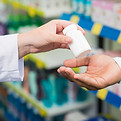 Pharmacists' hands