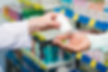 Pharmacists' hands