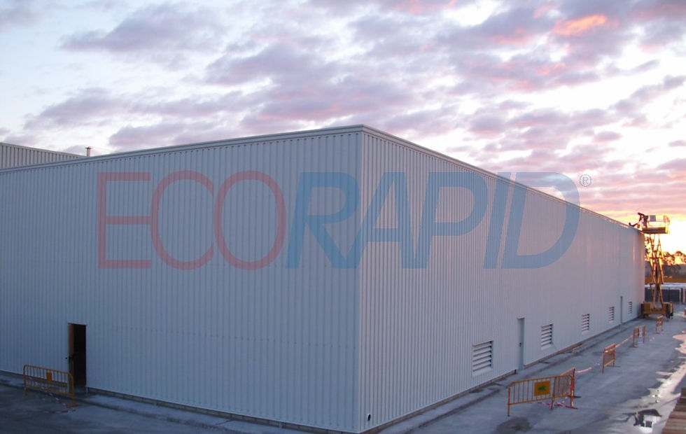 Tinglados prefabricados industriales