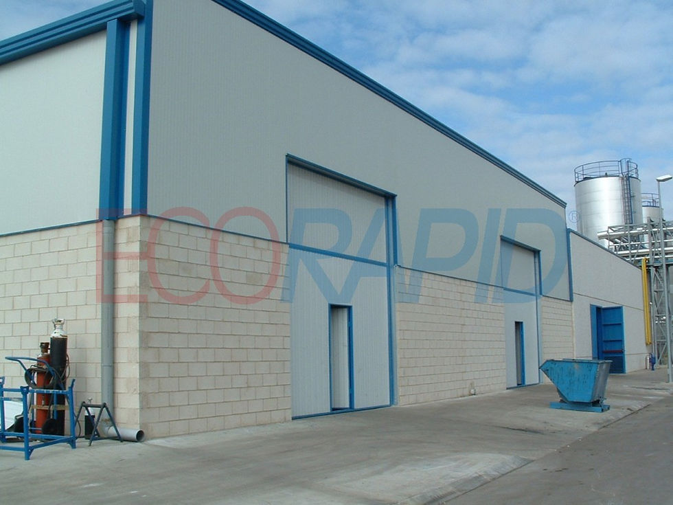 Tinglados modulares desmontables