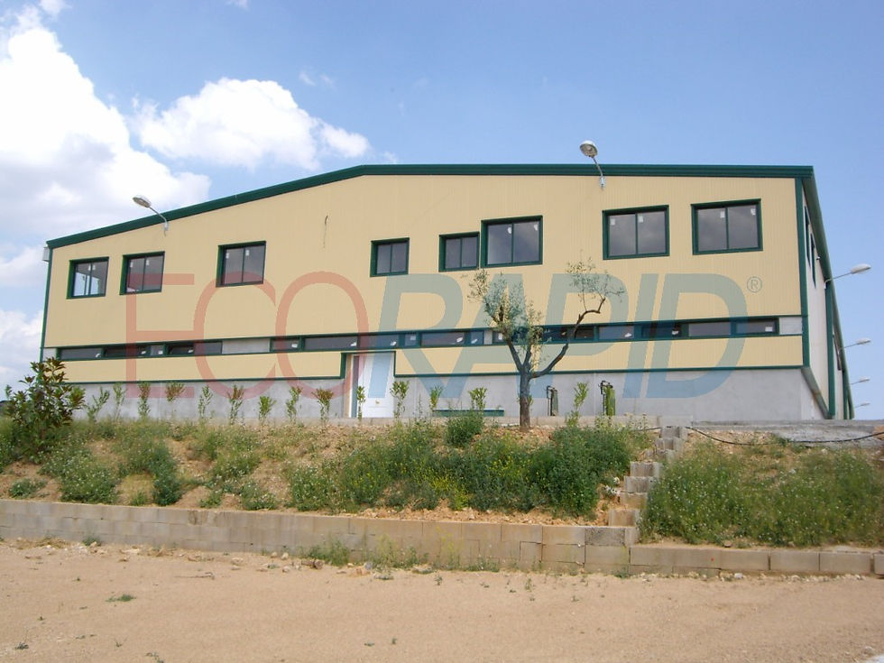 Tinglados prefabricados industriales