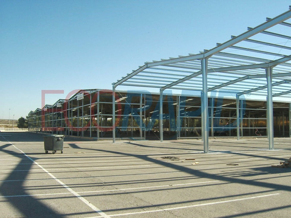 Tinglados modulares desmontables