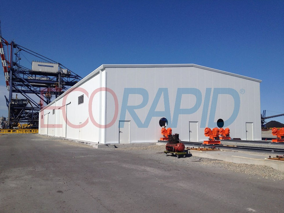 Tinglados modulares desmontables