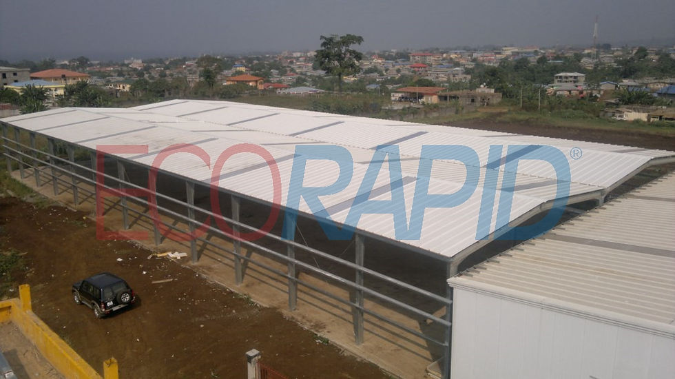 Tinglados prefabricados industriales