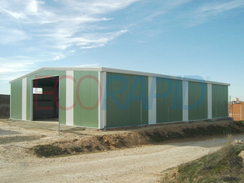Tinglados modulares desmontables