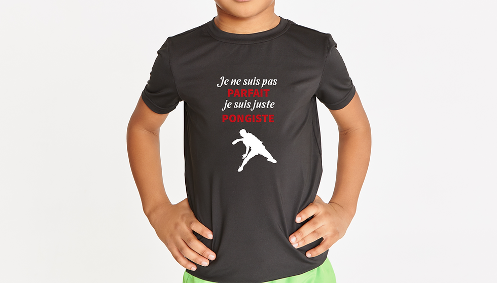 Miniature : Je ne suis pas parfait(e) je suis juste pongiste