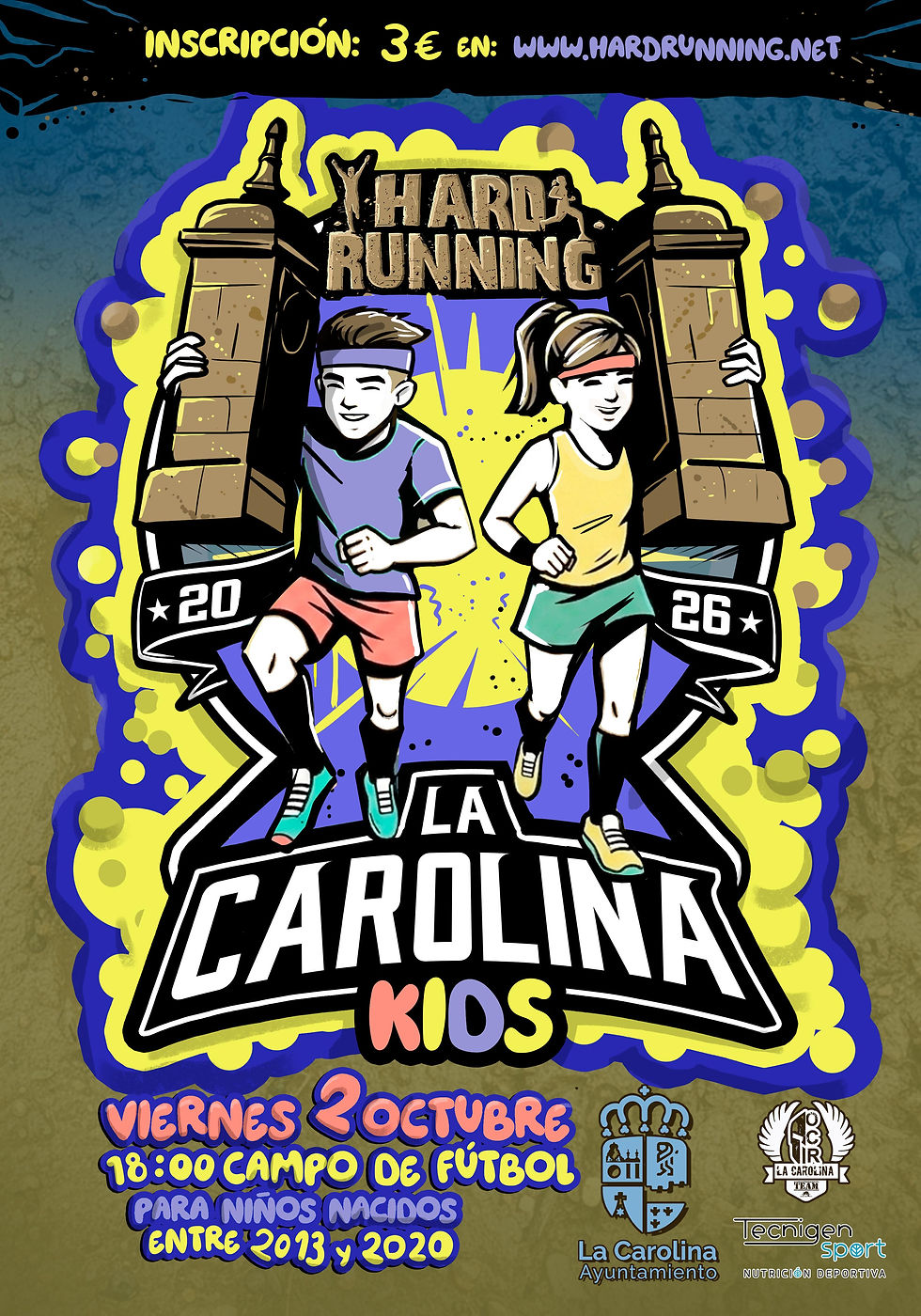 Hard Running Kids La Carolina