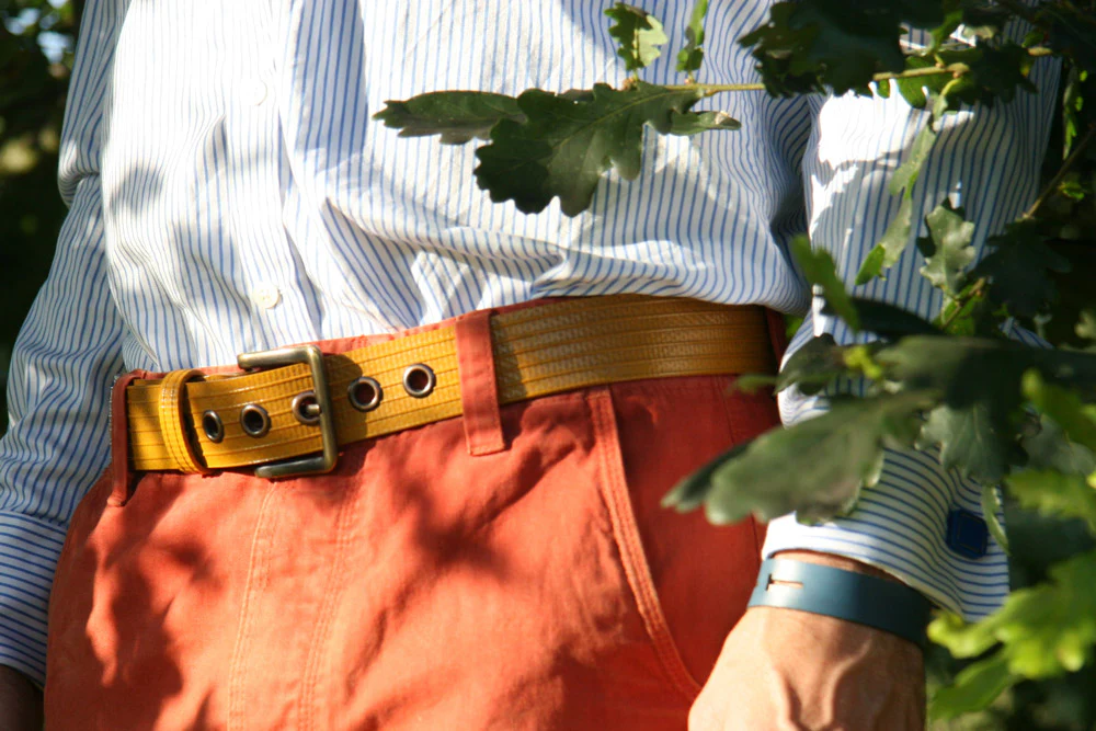 Elvis & Kresse firehose yellow belt