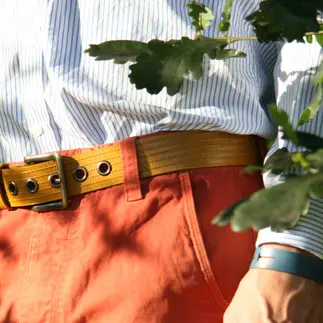 Elvis & Kresse firehose yellow belt