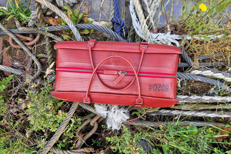 Elvis & Kresse red bag
