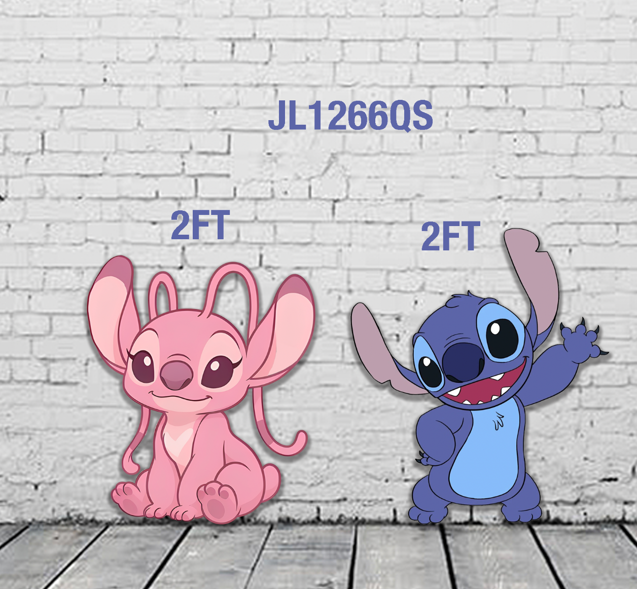 JL1266QS STITCH AND ANGEL