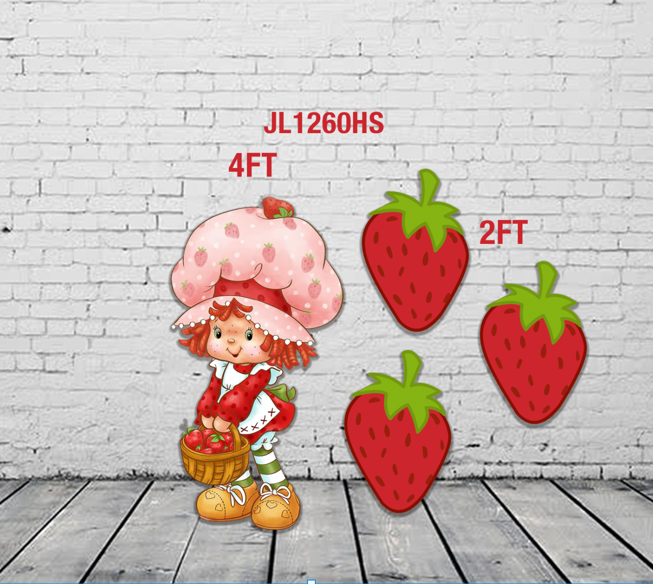 JL1260HS strawberry shortcake SET