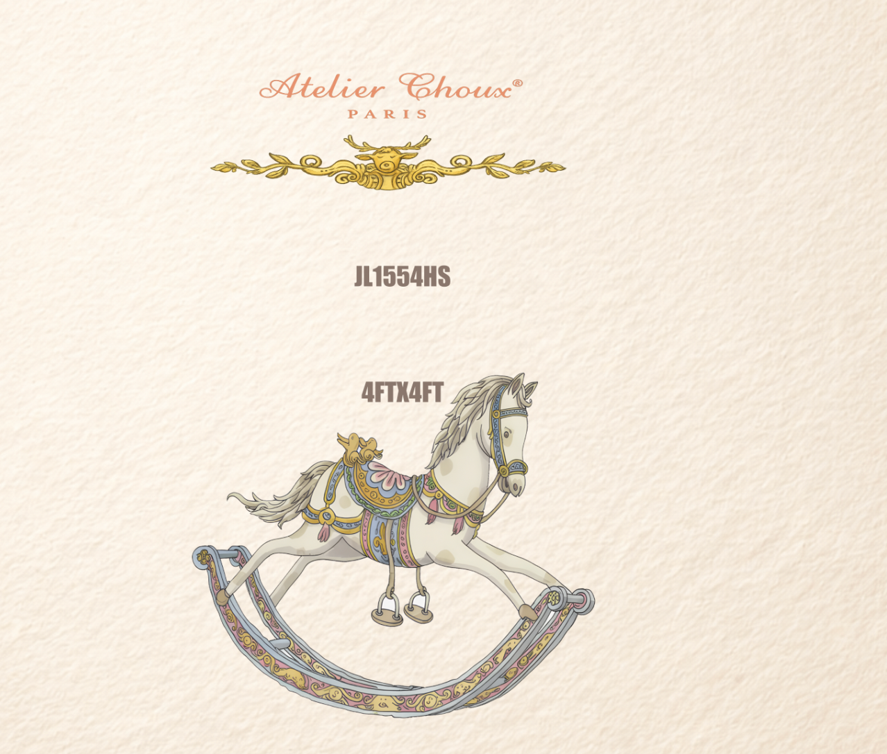 JL1554HS ROCKING HORSE ATELIER